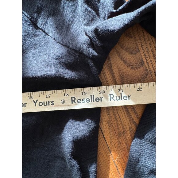 Loft Women’s Top M Ruffle Hem Long Sleeve Pullover Sweatshirt - Picture 6 of 6